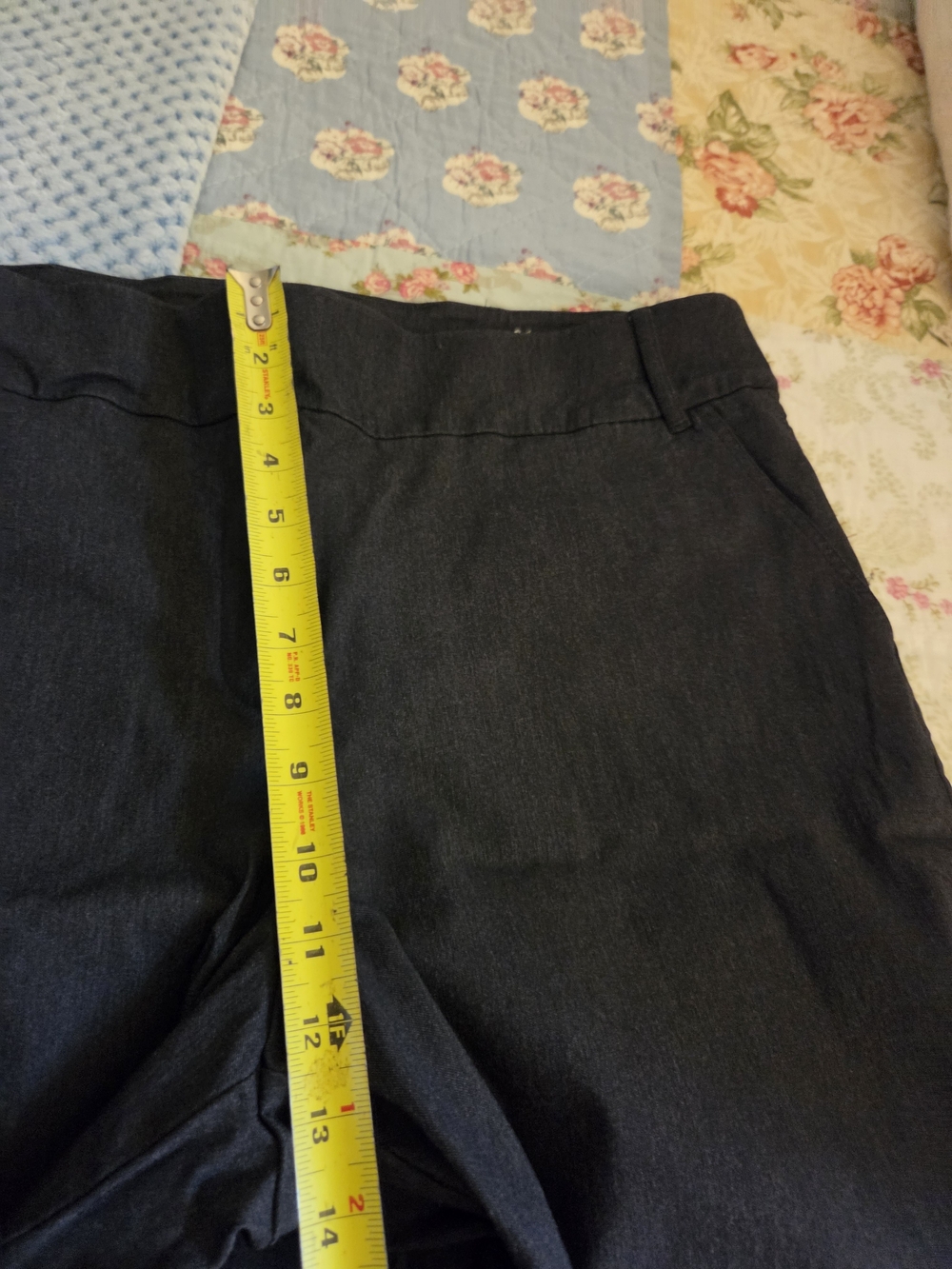 Penningtons Straight Leg Black Women's Dress Pants - Picture 7 of 8